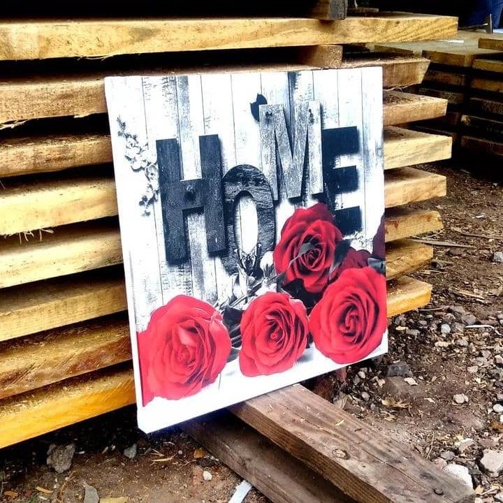 Creative canvas art